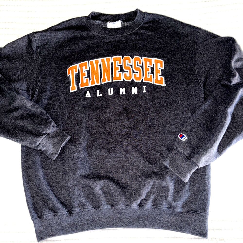 Tennessee Volunteers Alumni Champion Mens Large Dark Gray Crewneck Sweatshirt